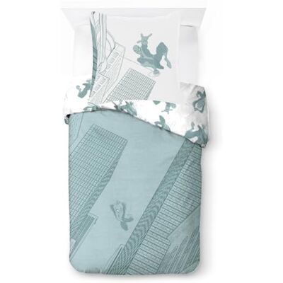 Jay Franco Kids Marvel Spider-Man Parure de lit super douce avec taie d'oreiller Housse de couette non incluse Vert 2 pièces Lit simple Jay Franco Kids Marvel Spider-Man Parure de lit super douce avec taie d'oreiller Housse de couette non incluse Vert 2 pièces Lit simple