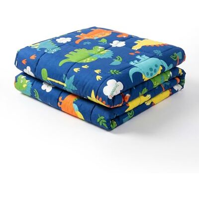 Vonia Couverture Lestée Pour Enfants Couverture Lestée Pour Enfants 100% Coton 3,2 Kg (104 X 152 Cm) Couvertures Sensorielles Imprimées Dinosaures Pour Le Sommeil Gris/Bleu Vonia Couverture Lestée Pour Enfants Couverture Lestée Pour Enfants 100% Coton 3,2 Kg (104 X 152 Cm) Couvertures Sensorielles Imprimées Dinosaures Pour Le Sommeil Gris/Bleu