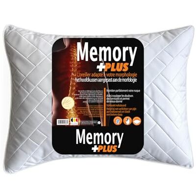 Confort-dream Oreiller Mémoire de Forme 40x60cm (Fabriqué en Belgique) Coussin Cervical pour Dormir Soulager Douleurs Sommeil Réparateur Oreiller Cervicales Douloureuses ergonomique Memoire Ferme Viscoélastique Confort-dream Oreiller Mémoire de Forme 40x60cm (Fabriqué en Belgique) Coussin Cervical pour Dormir Soulager Douleurs Sommeil Réparateur Oreiller Cervicales Douloureuses ergonomique Memoire Ferme Viscoélastique