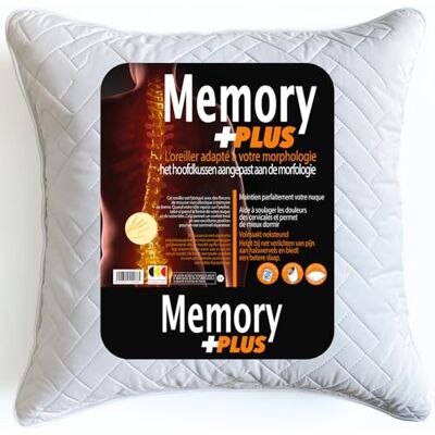 Confort-dream Oreiller Mémoire de Forme 60x60cm (Fabriqué en Belgique) Coussin Cervical pour Dormir Soulager Douleurs Sommeil Réparateur Oreiller Cervicales Douloureuses ergonomique Memoire Ferme Viscoélastique Confort-dream Oreiller Mémoire de Forme 60x60cm (Fabriqué en Belgique) Coussin Cervical pour Dormir Soulager Douleurs Sommeil Réparateur Oreiller Cervicales Douloureuses ergonomique Memoire Ferme Viscoélastique