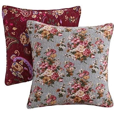 Greenland Home Fashions Groenland Antique Chic oreiller par accessoires, multicolore Greenland Home Fashions Groenland Antique Chic oreiller par accessoires, multicolore