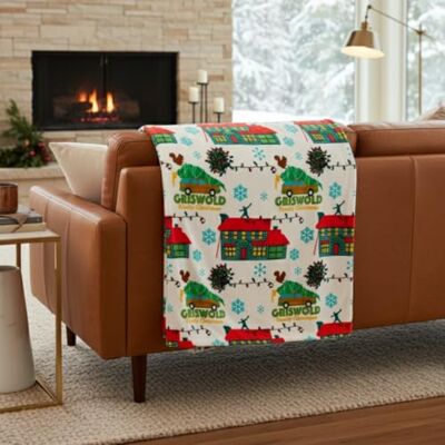 Franco Collectibles Parure de lit de Noël super douce et confortable à motif du film Le sapin a les boules (National Lampoon's Christmas Vacation), 127 x 177,8 cm (produit sous licence officielle) Franco Collectibles Parure de lit de Noël super douce et confortable à motif du film Le sapin a les boules (National Lampoon's Christmas Vacation), 127 x 177,8 cm (produit sous licence officielle)
