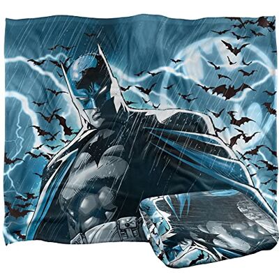LOGOVISION Batman Couverture soyeuse super douce 152 x 127 cm LOGOVISION Batman Couverture soyeuse super douce 152 x 127 cm