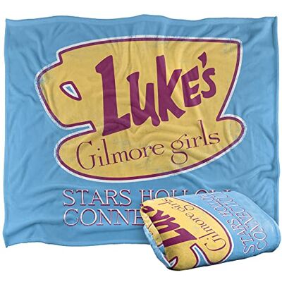 LOGOVISION GILMORE GIRLS Couverture soyeuse super douce 152 x 127 cm LOGOVISION GILMORE GIRLS Couverture soyeuse super douce 152 x 127 cm