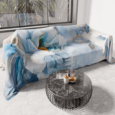 PETTI Artigiani Italiani Couvre-lit une place et demie printemps-été, couverture légère une place et demie, drap housse de lit, floral 13 100% fabriqué en Italie PETTI Artigiani Italiani Couvre-lit une place et demie printemps-été, couverture légère une place et demie, drap housse de lit, floral 13 100% fabriqué en Italie