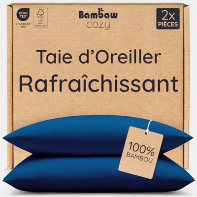 Bambaw Taie Oreiller 80x80 Bleu Marine Lot de 2 Drap en Bambou Housse Oreiller Anti Acarien Taie pour Oreiller Doux Drap Refroidissant Housse de Coussin Bleu Marine Housse D Oreiller Bambaw Taie Oreiller 80x80 Bleu Marine Lot de 2 Drap en Bambou Housse Oreiller Anti Acarien Taie pour Oreiller Doux Drap Refroidissant Housse de Coussin Bleu Marine Housse D Oreiller