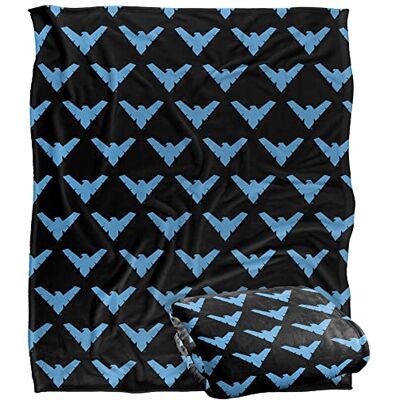 LOGOVISION Batman Couverture soyeuse super douce 152 x 127 cm LOGOVISION Batman Couverture soyeuse super douce 152 x 127 cm