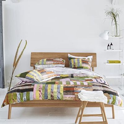 Designers Guild Housse de Couette imprimée en Satin de Coton, Achara, 140x200cm, Designers Guild Housse de Couette imprimée en Satin de Coton, Achara, 140x200cm,