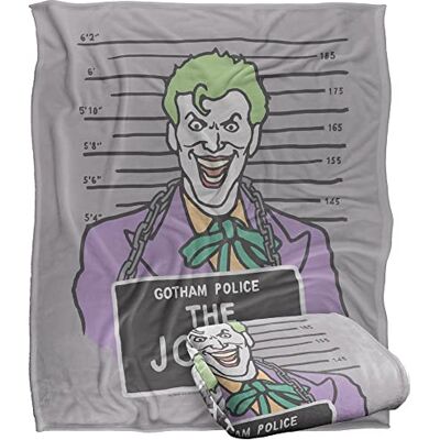 LOGOVISION Batman Couverture soyeuse super douce 152 x 127 cm LOGOVISION Batman Couverture soyeuse super douce 152 x 127 cm