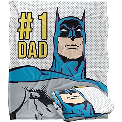 LOGOVISION Batman Couverture soyeuse super douce 152 x 127 cm LOGOVISION Batman Couverture soyeuse super douce 152 x 127 cm