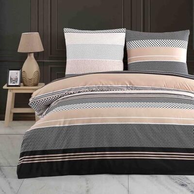 Buymax ® Housse de couette 3 Pièces 200x220 cm 100% Coton – Parure de lit Renforcé avec 2 Taies d’Oreiller 80x80 cm, Fermeture Éclair, Certifiée OEKO-TEX Buymax ® Housse de couette 3 Pièces 200x220 cm 100% Coton – Parure de lit Renforcé avec 2 Taies d’Oreiller 80x80 cm, Fermeture Éclair, Certifiée OEKO-TEX
