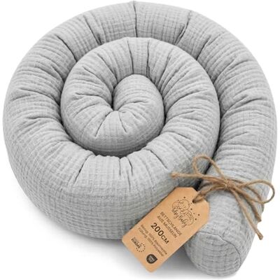 Totsy Baby Oreiller pour dormeur Mousseline latéral Oreiller de corps 200 cm Coton oreiller long Oreiller de couchage oreiller pour le cou Oeko-Tex Gris Mousseline Totsy Baby Oreiller pour dormeur Mousseline latéral Oreiller de corps 200 cm Coton oreiller long Oreiller de couchage oreiller pour le cou Oeko-Tex Gris Mousseline