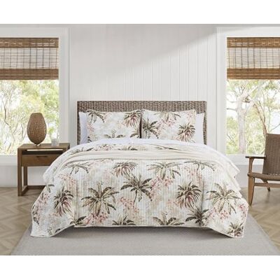 Tommy Bahama Bonny Cove Parure de lit King size Blanc Tommy Bahama Bonny Cove Parure de lit King size Blanc