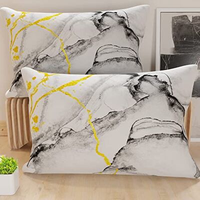 Petti Artigiani Italiens - Taies d'Oreiller 50x80cm - Microfibre Hypoallergénique Petti Artigiani Italiens - Taies d'Oreiller 50x80cm - Microfibre Hypoallergénique