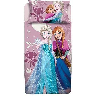 Ensemble de linge de lit simple Frozen - Draps et taie d'oreiller Ensemble de linge de lit simple Frozen - Draps et taie d'oreiller