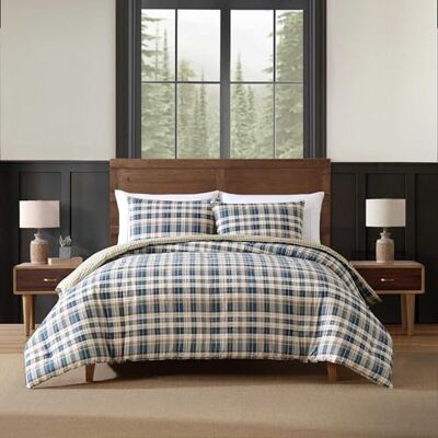 Eddie Bauer Home Collection Port Gamble, Twin, Bleu Eddie Bauer Home Collection Port Gamble, Twin, Bleu