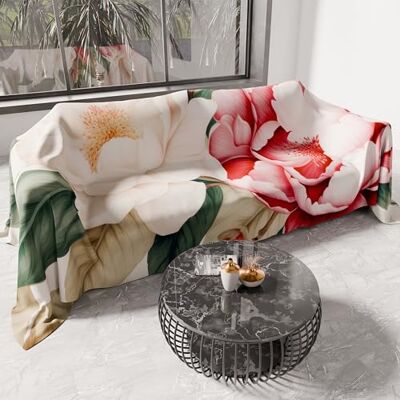 PETTI Artigiani Italiani Couvre-lit double printemps été, couverture légère double, drap de lit, Sofia 100% fabriqué en Italie PETTI Artigiani Italiani Couvre-lit double printemps été, couverture légère double, drap de lit, Sofia 100% fabriqué en Italie