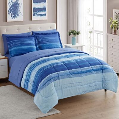 home sweet home collection Sweet Home Collection Parure de lit 5 pièces en duvet doux avec couette pour toutes les saisons couverture alternative et draps de lit en microfibre couleur unie (pour lit simple, Sienne) home sweet home collection Sweet Home Collection Parure de lit 5 pièces en duvet doux avec couette pour toutes les saisons couverture alternative et draps de lit en microfibre couleur unie (pour lit simple, Sienne)