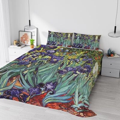 Italian Bed Linen Parure de lit impression numérique rêve d'auteur, couverture totale, fabriquée en Italie, pour lit double, 54 Italian Bed Linen Parure de lit impression numérique rêve d'auteur, couverture totale, fabriquée en Italie, pour lit double, 54