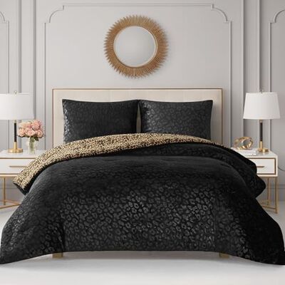 Juicy Couture Parure de lit, léopard, lit simple/jumeau XL Juicy Couture Parure de lit, léopard, lit simple/jumeau XL