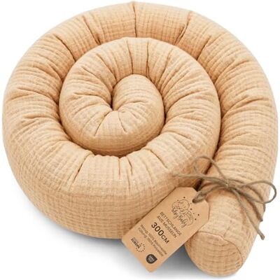 Totsy Baby Oreiller pour dormeur Mousseline latéral Oreiller de corps 300 cm Coton oreiller long Oreiller de couchage oreiller pour le cou Oeko-Tex Beige Mousseline Totsy Baby Oreiller pour dormeur Mousseline latéral Oreiller de corps 300 cm Coton oreiller long Oreiller de couchage oreiller pour le cou Oeko-Tex Beige Mousseline