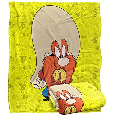 LOGOVISION LOONEY TUNES Couverture soyeuse super douce au toucher, 152 x 127 cm LOGOVISION LOONEY TUNES Couverture soyeuse super douce au toucher, 152 x 127 cm
