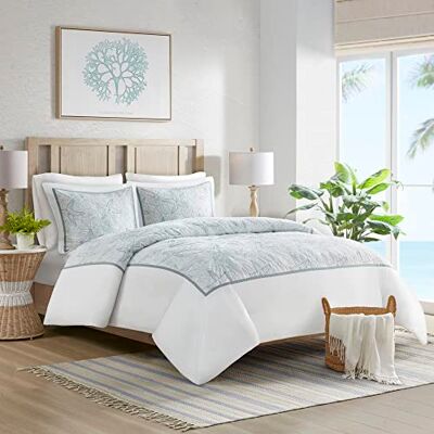 Harbor House Maya Bay Parure de lit avec housse de couette pour lit double/grand lit, blanc Harbor House Maya Bay Parure de lit avec housse de couette pour lit double/grand lit, blanc