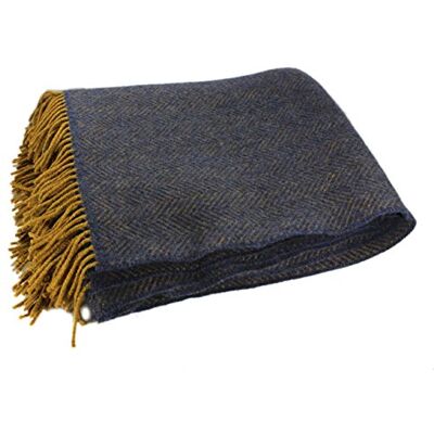 Biddy Murphy Couverture irlandaise en laine mérinos cachemire – 137,2 x 180,3 cm Biddy Murphy Couverture irlandaise en laine mérinos cachemire – 137,2 x 180,3 cm