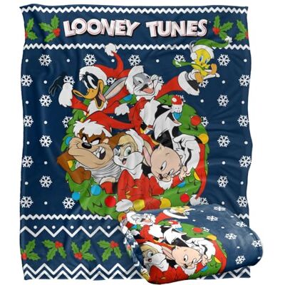 LOGOVISION LOONEY TUNES Couverture soyeuse super douce 152 x 127 cm LOGOVISION LOONEY TUNES Couverture soyeuse super douce 152 x 127 cm