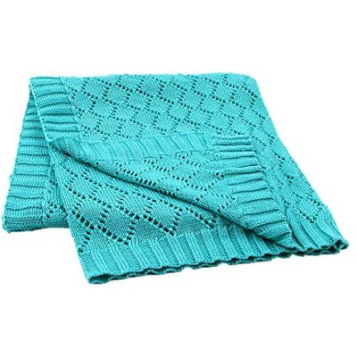 Odot Couverture en Tricot Pour Bébé Garçon filles, Simple Ultra Douce et Moelleuse Gigoteuse d?Emmaillotage Carré Poussettes ou Lits Bébé Housse de Parure de lit (80x100cm,Vert) Odot Couverture en Tricot Pour Bébé Garçon filles, Simple Ultra Douce et Moelleuse Gigoteuse d?Emmaillotage Carré Poussettes ou Lits Bébé Housse de Parure de lit (80x100cm,Vert)