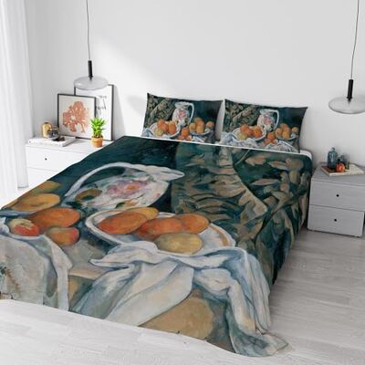 Italian Bed Linen Parure de lit impression numérique rêve d'auteur, couverture totale, fabriquée en Italie, lit double, 04 Italian Bed Linen Parure de lit impression numérique rêve d'auteur, couverture totale, fabriquée en Italie, lit double, 04