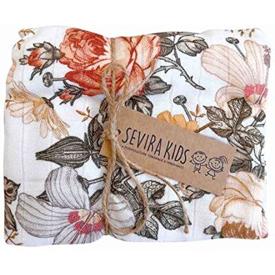 Sevira Kids Maxi lange couverture en viscose de bambou, Neo Vintage Made in France, Multicolore, Taille unique Sevira Kids Maxi lange couverture en viscose de bambou, Neo Vintage Made in France, Multicolore, Taille unique