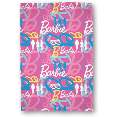 Character World Barbie Couverture polaire sous licence officielle Logo rose Design chambre à coucher sans boîte Chaude et super douce au toucher Parfaite pour la maison, la chambre, les voyages, les soirées Character World Barbie Couverture polaire sous licence officielle Logo rose Design chambre à coucher sans boîte Chaude et super douce au toucher Parfaite pour la maison, la chambre, les voyages, les soirées