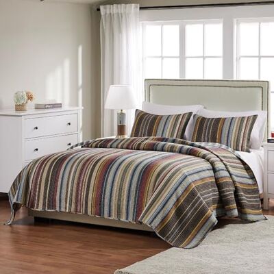 Greenland Home Fashions Greenland Home Durango Parure de lit 2 pièces pour lit jumeau, multicolore Greenland Home Fashions Greenland Home Durango Parure de lit 2 pièces pour lit jumeau, multicolore