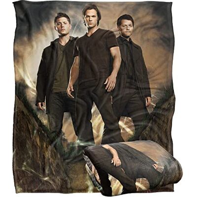 LOGOVISION SuperNATURAL Couverture douce au toucher soyeux 152 x 127 cm LOGOVISION SuperNATURAL Couverture douce au toucher soyeux 152 x 127 cm