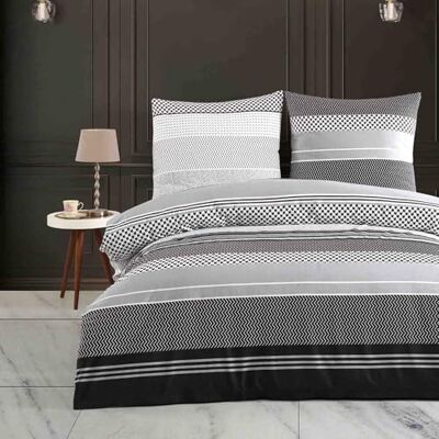 Buymax ® Housse de couette 3 Pièces 200x220 cm 100% Coton – Parure de lit Renforcé avec 2 Taies d’Oreiller 80x80 cm, Fermeture Éclair, Certifiée OEKO-TEX Buymax ® Housse de couette 3 Pièces 200x220 cm 100% Coton – Parure de lit Renforcé avec 2 Taies d’Oreiller 80x80 cm, Fermeture Éclair, Certifiée OEKO-TEX