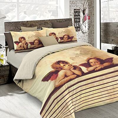 MB HOME BASIC Housse de duvet - Imprimé numérique coton 250x200cm MB HOME BASIC Housse de duvet - Imprimé numérique coton 250x200cm