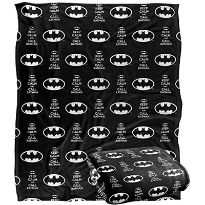 LOGOVISION Batman Couverture soyeuse super douce 152 x 127 cm LOGOVISION Batman Couverture soyeuse super douce 152 x 127 cm
