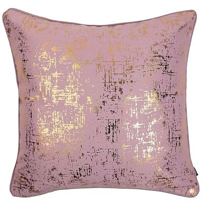 Chic Home SO CHIC Taie d'oreiller 45x45 Poudre Rose/Or Chic Home SO CHIC Taie d'oreiller 45x45 Poudre Rose/Or