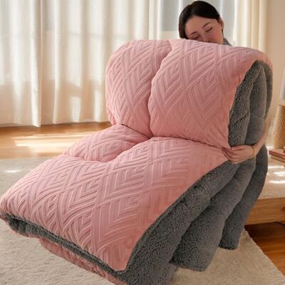 XHCTNN Parure de lit d'hiver en polaire douillette Cachemire Couverture douillette 135 x 200 cm, 220 x 240 cm (D, 180 x 220 cm/4,0 kg) XHCTNN Parure de lit d'hiver en polaire douillette Cachemire Couverture douillette 135 x 200 cm, 220 x 240 cm (D, 180 x 220 cm/4,0 kg)