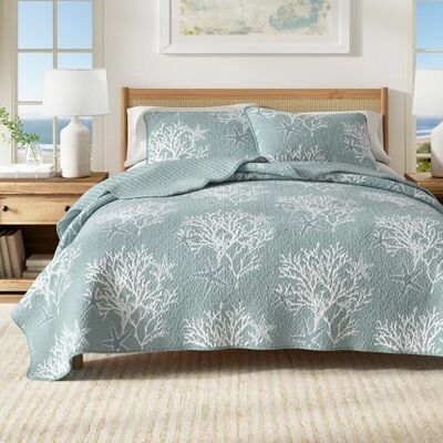 Great Bay Home Collection Fenwick Parure de lit 3 pièces avec taies d'oreiller en microfibre douce pour toutes les saisons, lit jumeau, bleu éther Great Bay Home Collection Fenwick Parure de lit 3 pièces avec taies d'oreiller en microfibre douce pour toutes les saisons, lit jumeau, bleu éther