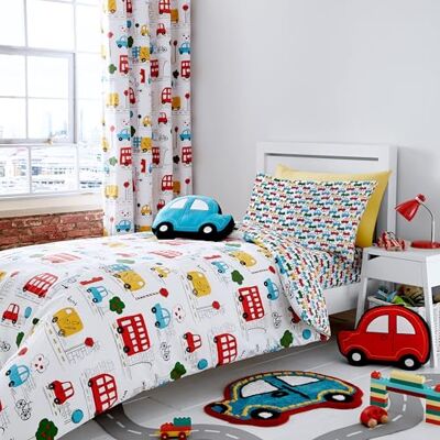 Catherine Lansfield Housse de couette de transport 135 x 200 + 80 x 80 cm + drap-housse blanc 90 x 200 cm + 1 taie d'oreiller 80 x 80 cm blanc Catherine Lansfield Housse de couette de transport 135 x 200 + 80 x 80 cm + drap-housse blanc 90 x 200 cm + 1 taie d'oreiller 80 x 80 cm blanc