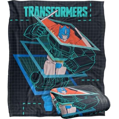 LOGOVISION Couverture Transformers 152 x 127 cm Schematic Break Optimus Prime Silky Touch Super douce LOGOVISION Couverture Transformers 152 x 127 cm Schematic Break Optimus Prime Silky Touch Super douce