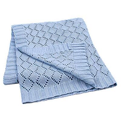 Odot Couverture en tricot pur doux pour bébé garçon et fille Chaude à emmailloter Motifs carrés tricotés unisexes Couverture de sommeil texturée pour landau, lit (80 x 100 cm, bleu) Odot Couverture en tricot pur doux pour bébé garçon et fille Chaude à emmailloter Motifs carrés tricotés unisexes Couverture de sommeil texturée pour landau, lit (80 x 100 cm, bleu)