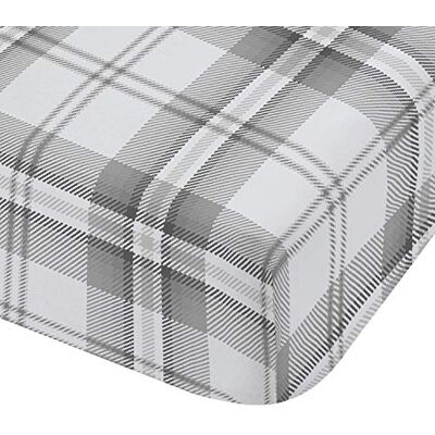 Catherine Lansfield Stags Grey Drap housse et taie d'oreiller blanc 90 x 200 + 50 x 80 cm Catherine Lansfield Stags Grey Drap housse et taie d'oreiller blanc 90 x 200 + 50 x 80 cm