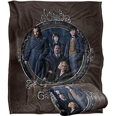 LOGOVISION FANTASTIC BEASTS 2 Couverture soyeuse super douce au toucher 152 x 127 cm LOGOVISION FANTASTIC BEASTS 2 Couverture soyeuse super douce au toucher 152 x 127 cm