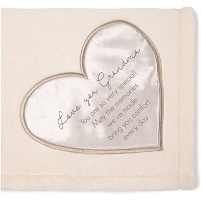 Pavilion Gift Company Couverture confortable 19503 – Love You Grandma – Couverture épaisse et chaude en peluche royale 320 g/m² Pavilion Gift Company Couverture confortable 19503 – Love You Grandma – Couverture épaisse et chaude en peluche royale 320 g/m²