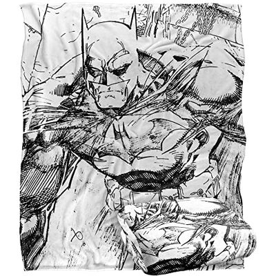 LOGOVISION Batman Couverture soyeuse super douce 152 x 127 cm LOGOVISION Batman Couverture soyeuse super douce 152 x 127 cm