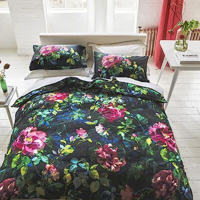 Designers Guild Housse de Couette imprimée en Satin de Coton, Gertrude, 140x200 cm, Designers Guild Housse de Couette imprimée en Satin de Coton, Gertrude, 140x200 cm,