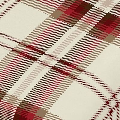 Catherine Lansfield Kelso Red Drap-housse et taie d'oreiller blanc 90 x 200 + 50 x 80 cm Catherine Lansfield Kelso Red Drap-housse et taie d'oreiller blanc 90 x 200 + 50 x 80 cm